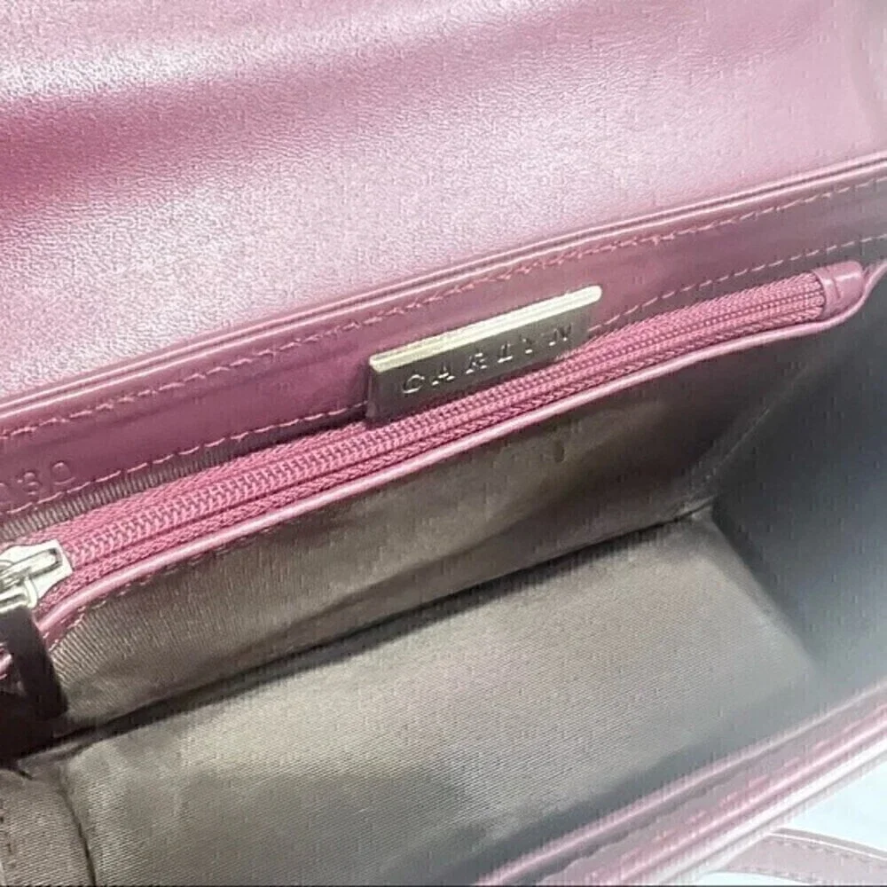 Carlyn Burgundy Crossbody Handbag